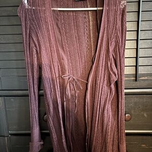 Vera Wang Knit Cardigan—Please read!